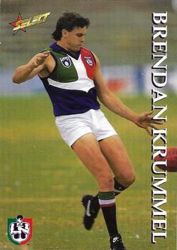 1995 Select AFL #230 Brendan Krummel Front